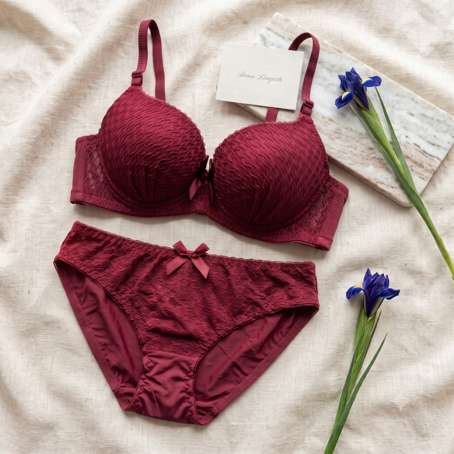 Double Padded Push Up Bra With Panty