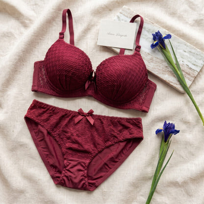 Double Padded Push Up Bra With Panty