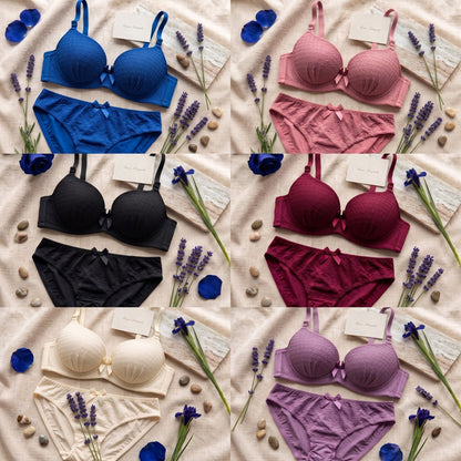 Double Padded Push Up Bra With Panty