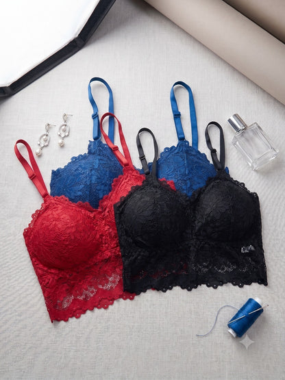 Bralette Bra Full Coverage Lightly Padded