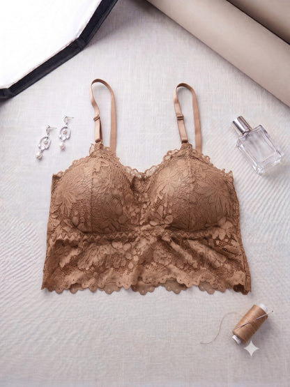 Bralette Bra Full Coverage Lightly Padded